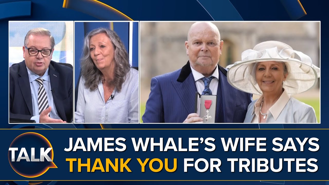 James Whale's Wife Nadine Says "Thank You" For All The Tributes