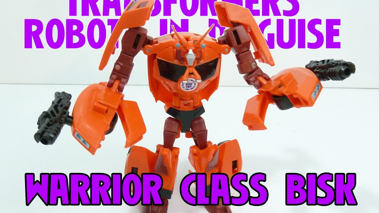 TRANSFORMERS ROBOTS IN DISGUISE BISK WARRIOR CLASS TOY REVIEW