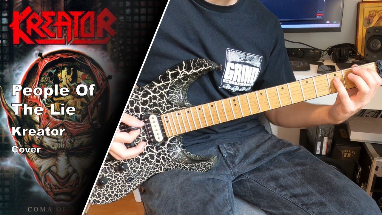 Kreator - People Of The Lie - Guitar Cover w/Solo (+Tabs)