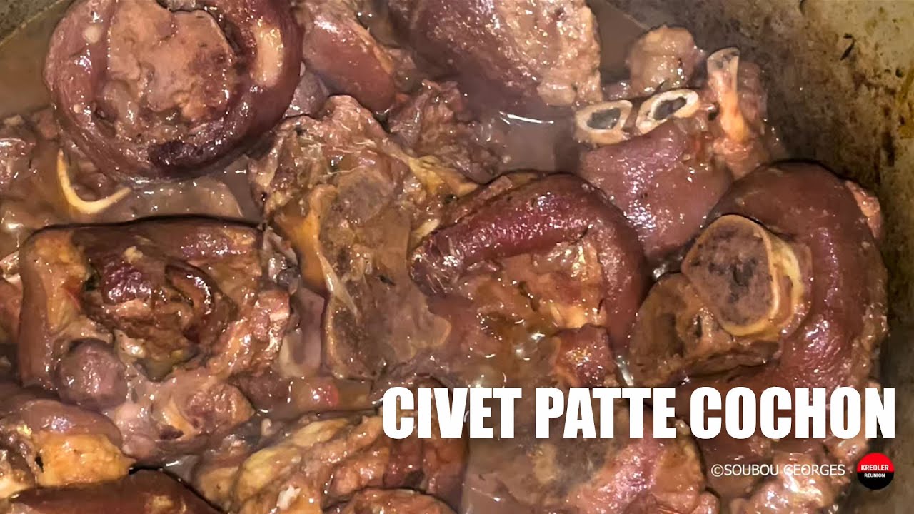 Civet de Pattes Cochons : Un Plat Festif et Simple