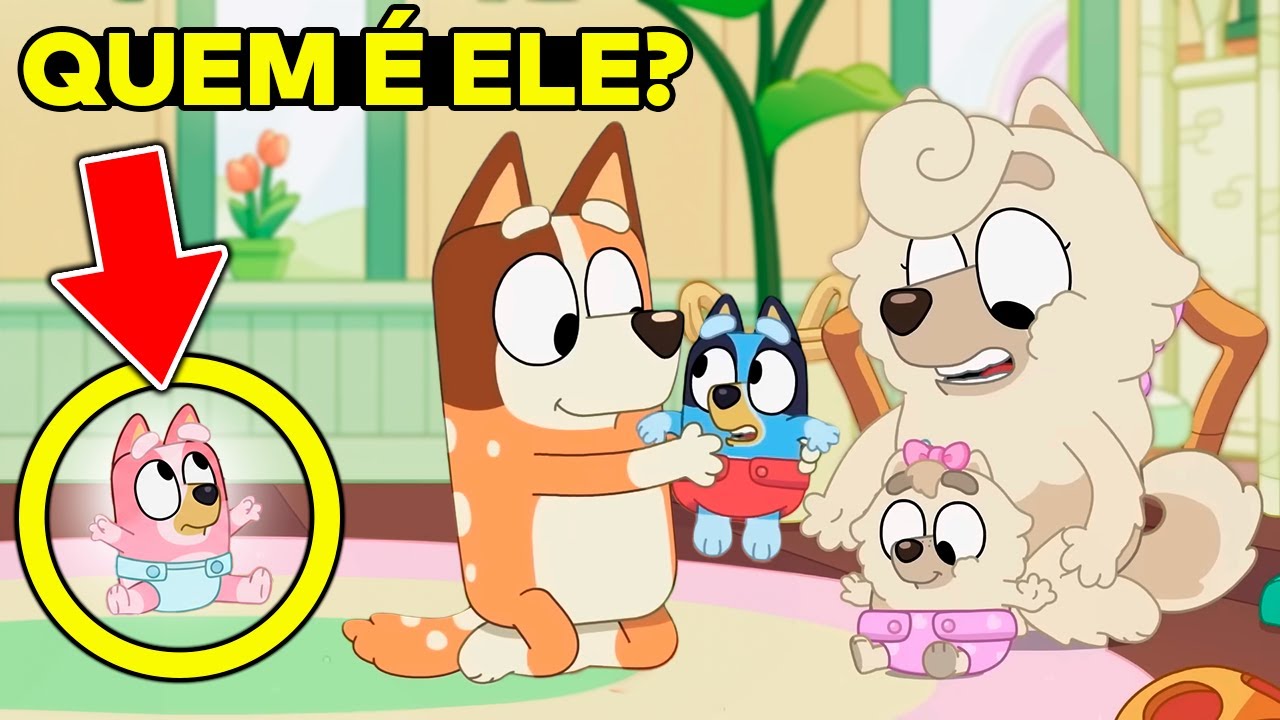 13 PERSONAGENS DESAPARECIDOS em BLUEY que Podem Aparecer na 4ª TEMPORADA!