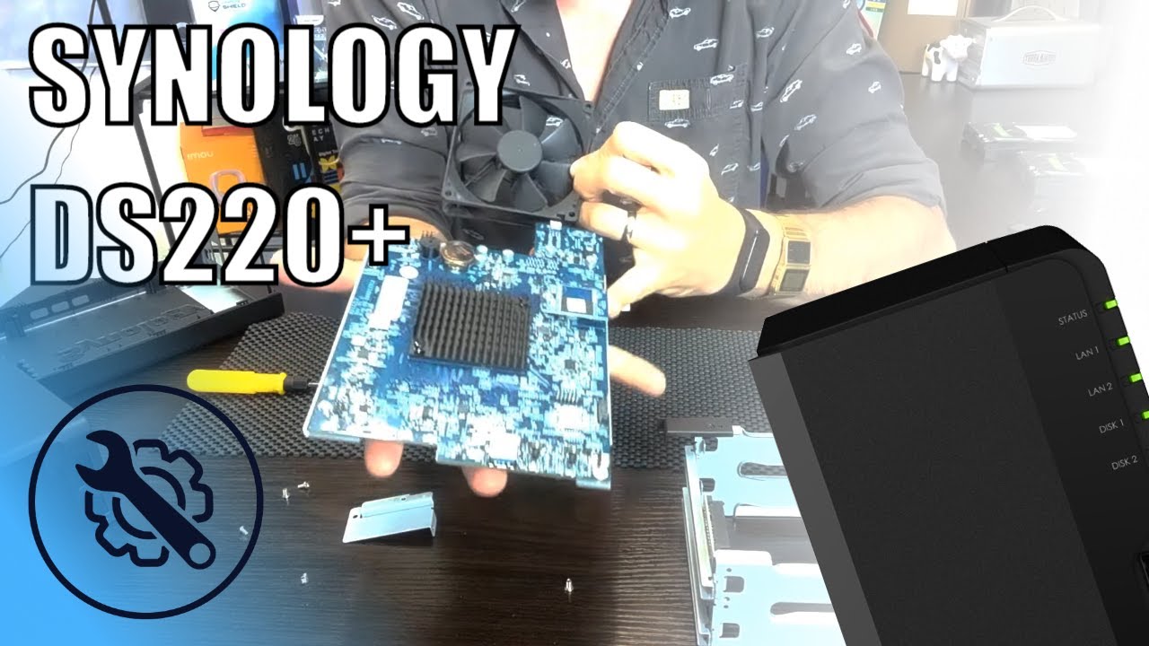 Synology DS220+ NAS Disassembly - Taking it to pieces