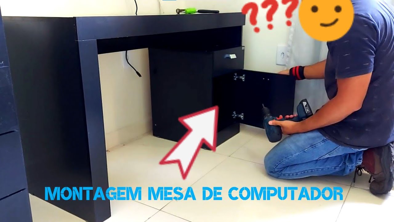 MONTAGEM DE MESA PARA COMPUTADOR MELISSA (PERMÓBILI)