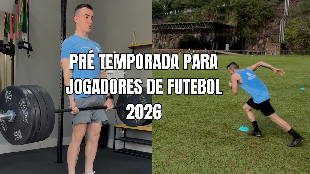 LANÇAMENTO: PRÉ TEMPORADA PARA JOGADORES DE FUTEBOL 2026