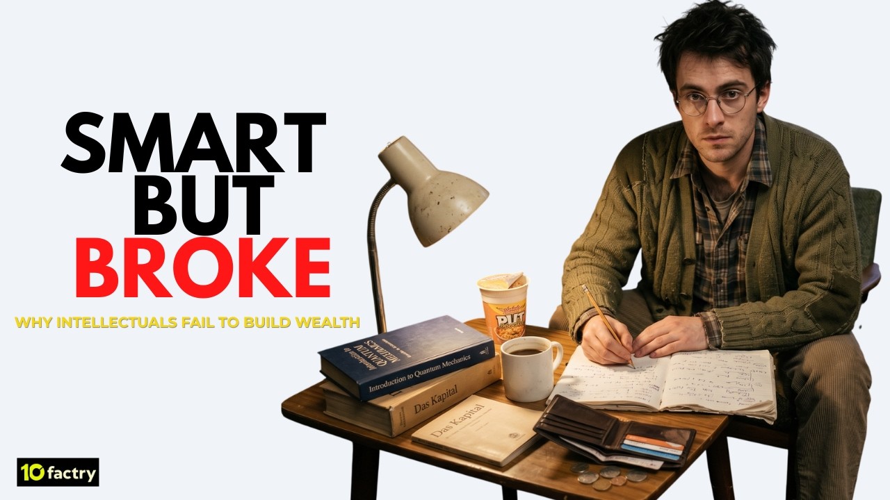 Why Smart People Stay Broke-Intelligence Trap Explained (The Money Mindset Series – Part 3)