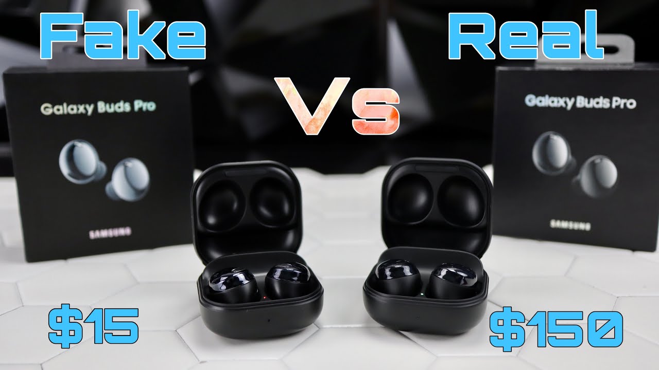 Galaxy Buds Pro против клонов — поддельные Galaxy Buds Pro
