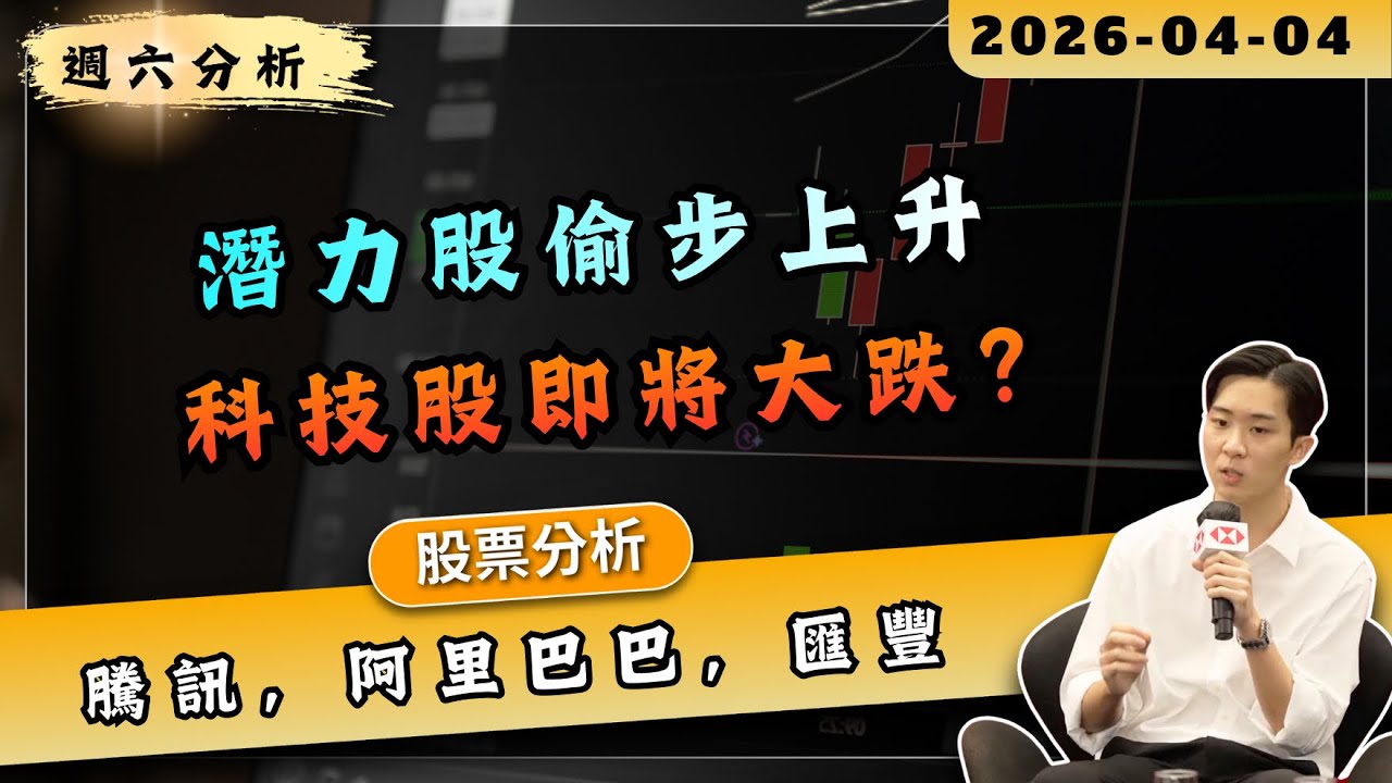 潛力股已偷步出現買入訊號！科技股將大跌？騰訊，阿里巴巴，匯豐 最新分析｜RON LAU  #港股 #爆升股 #恆生指數