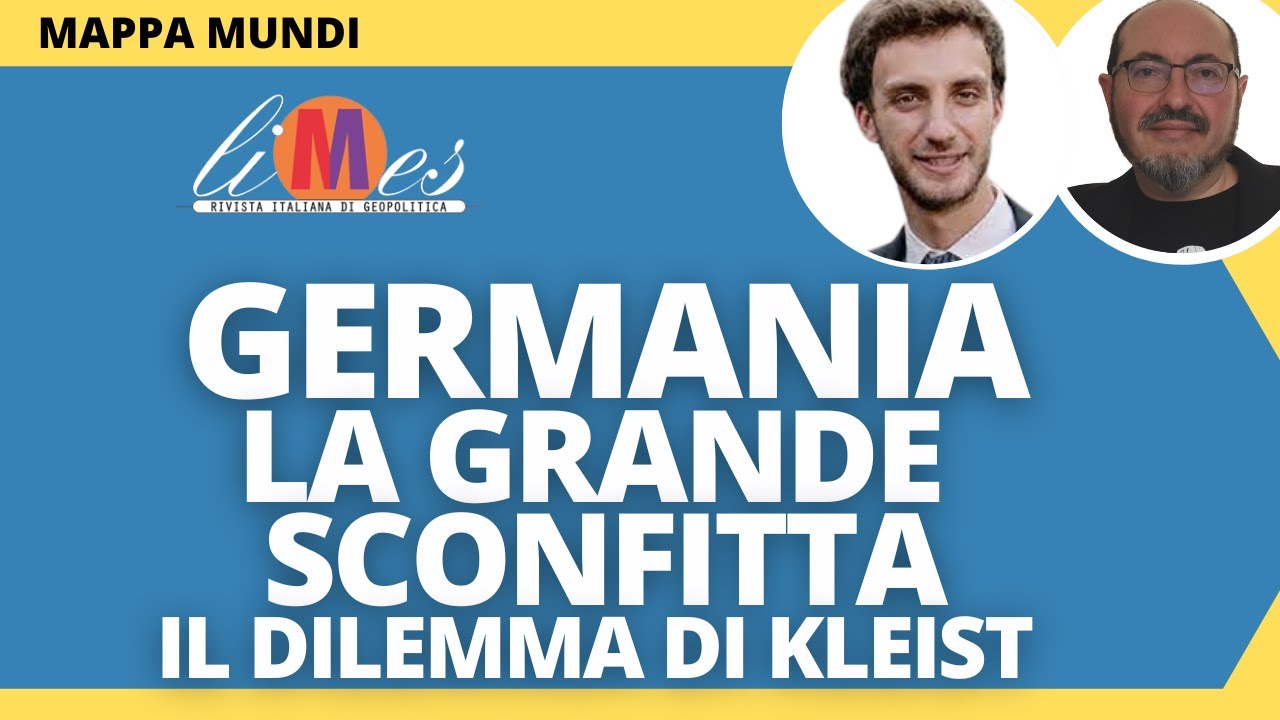 Germania, la grande sconfitta. Il dilemma di Kleist e l'identità tedesca in crisi. AfD l'antisistema