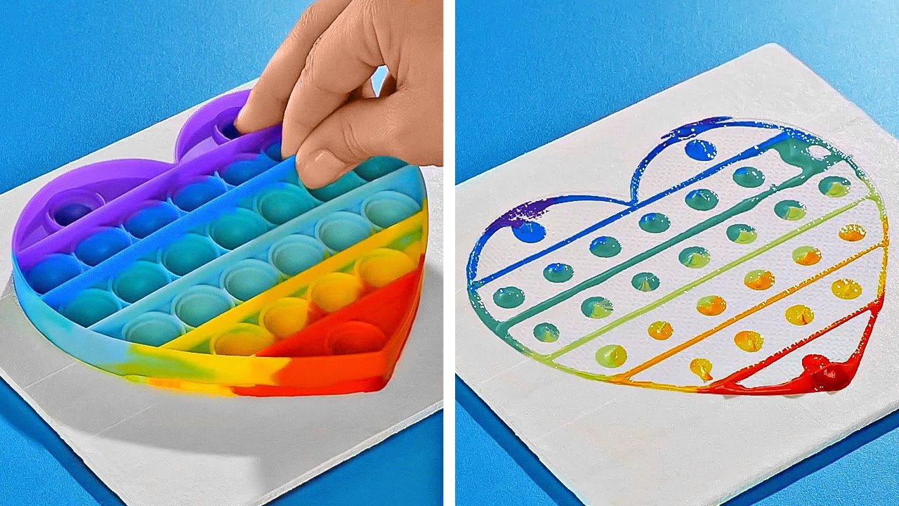 T&Eacute;CNICAS INCR&Iacute;VEIS DE PINTURA || ARTE SIMPLESMENTE SENSACIONAIS USANDO COISAS INCOMUNS