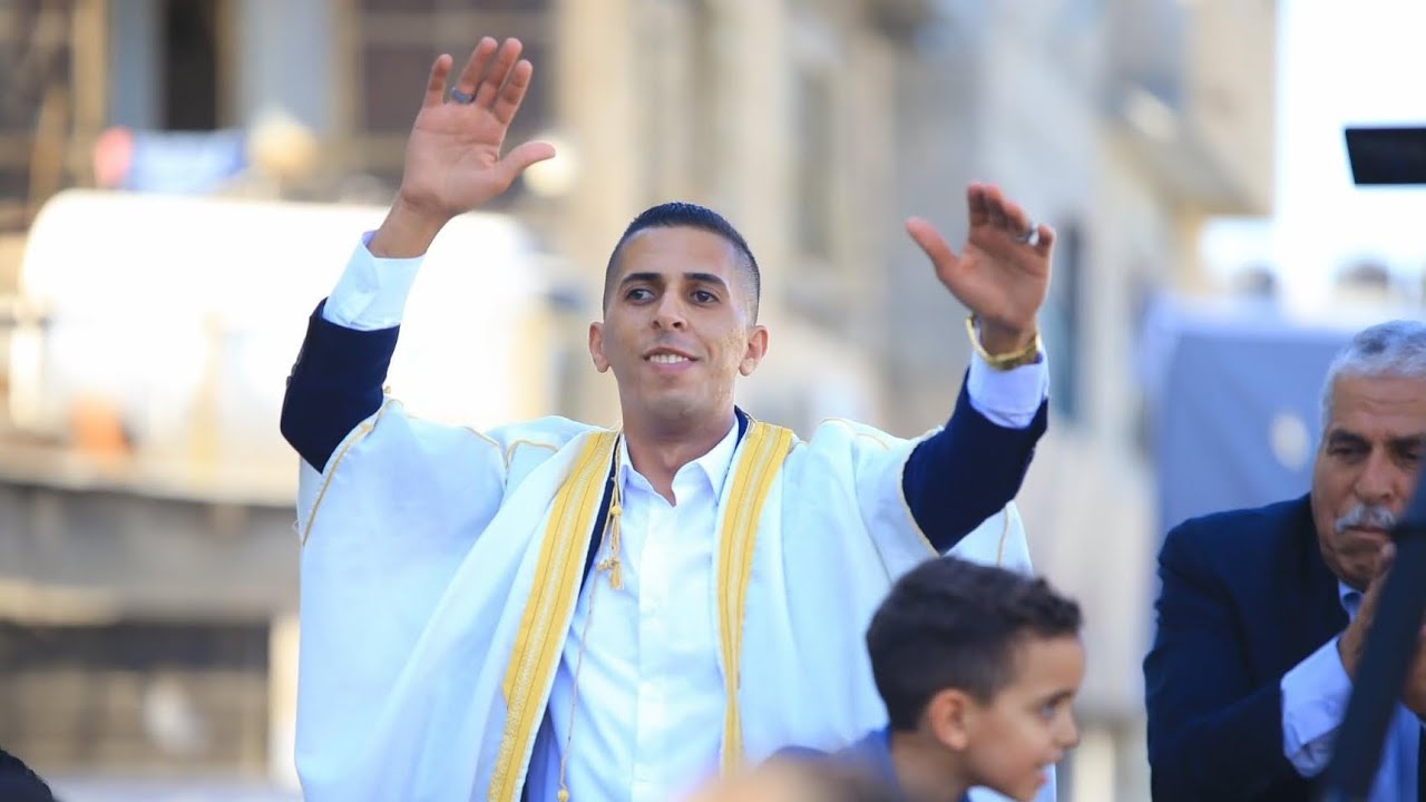 اقوى استقبال هلا يا ابو العباية البيضا للعريس احمد مرشود والفنان صالح الرباع بلاطة 2022 ⚡