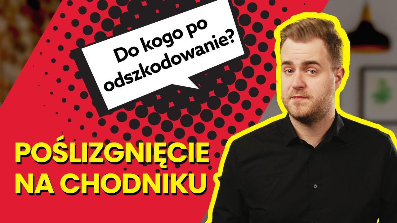 Upadek na oblodzonym chodniku - co z odszkodowaniem?