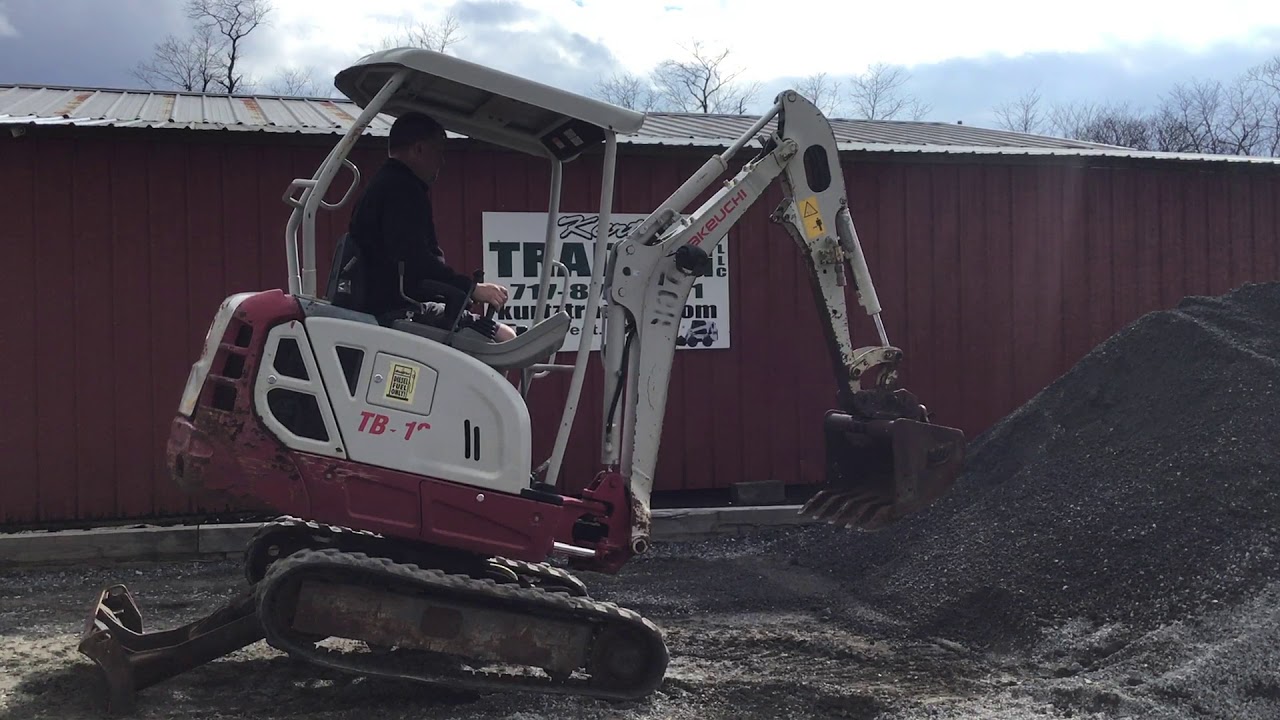 TAKEUCHI TB216 EXCAVATOR