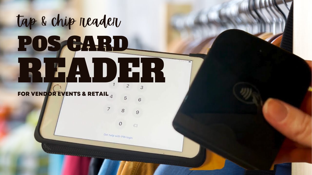 Shopify POS Card Reader for Vendor Events & Retail - Tap & Chip