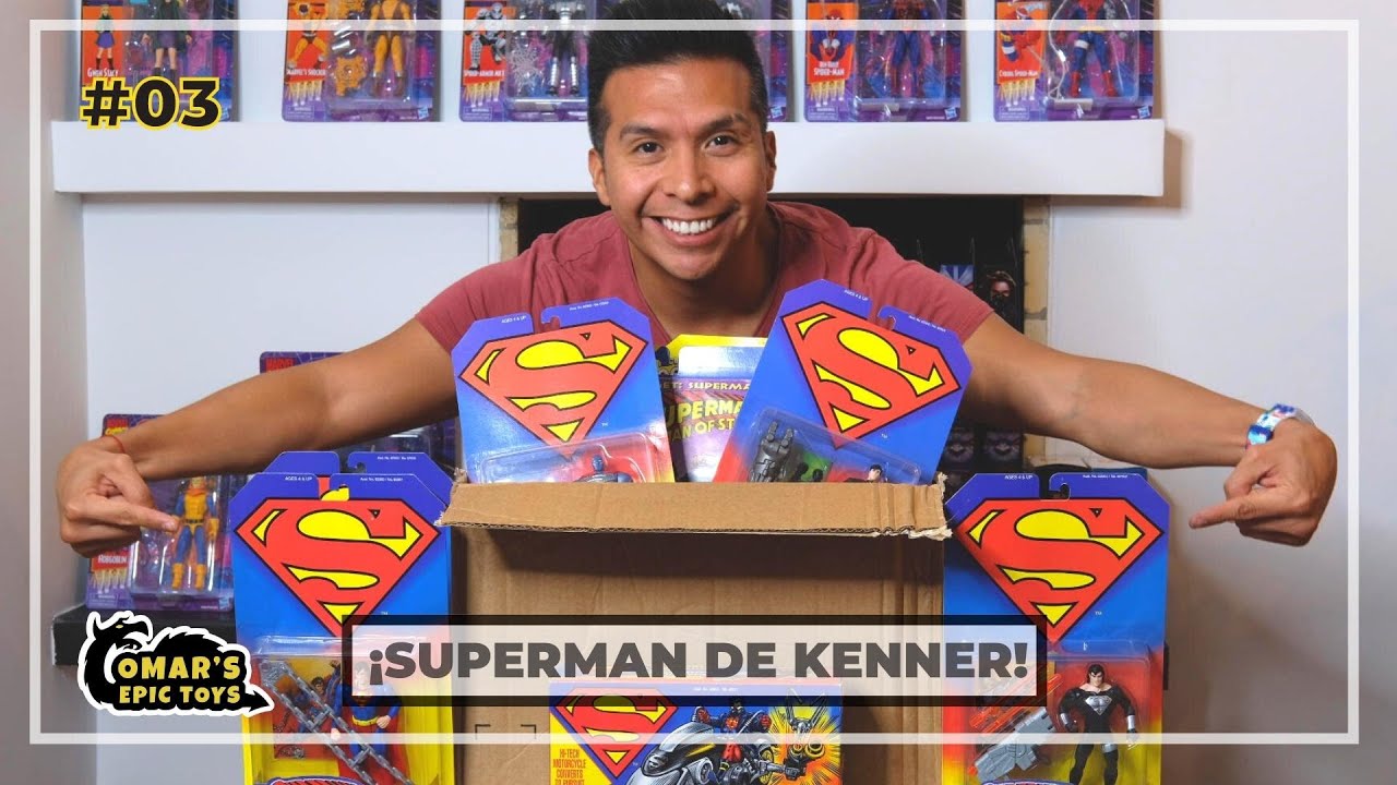 03 - Figuras Kenner de The Man of Steel | Omar's Epic Toys