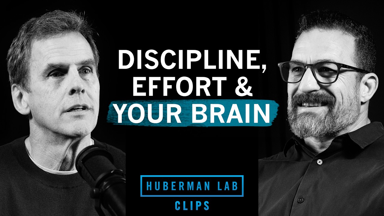 How Discipline & Effort Improve Your Brain | Dr. Read Montague & Dr. Andrew Huberman