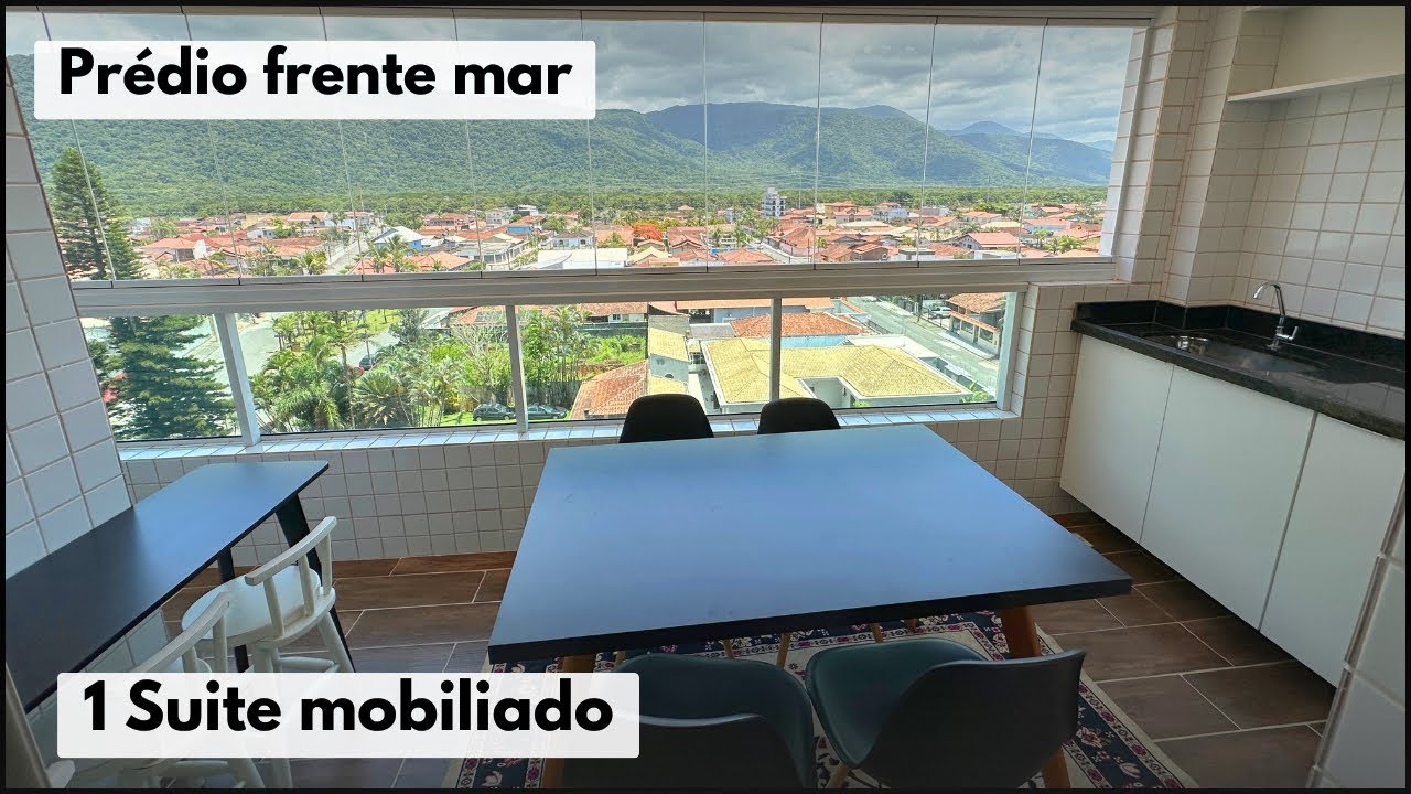 #764 Apartamento frente mar para investimento - Praia Grande, Flórida 