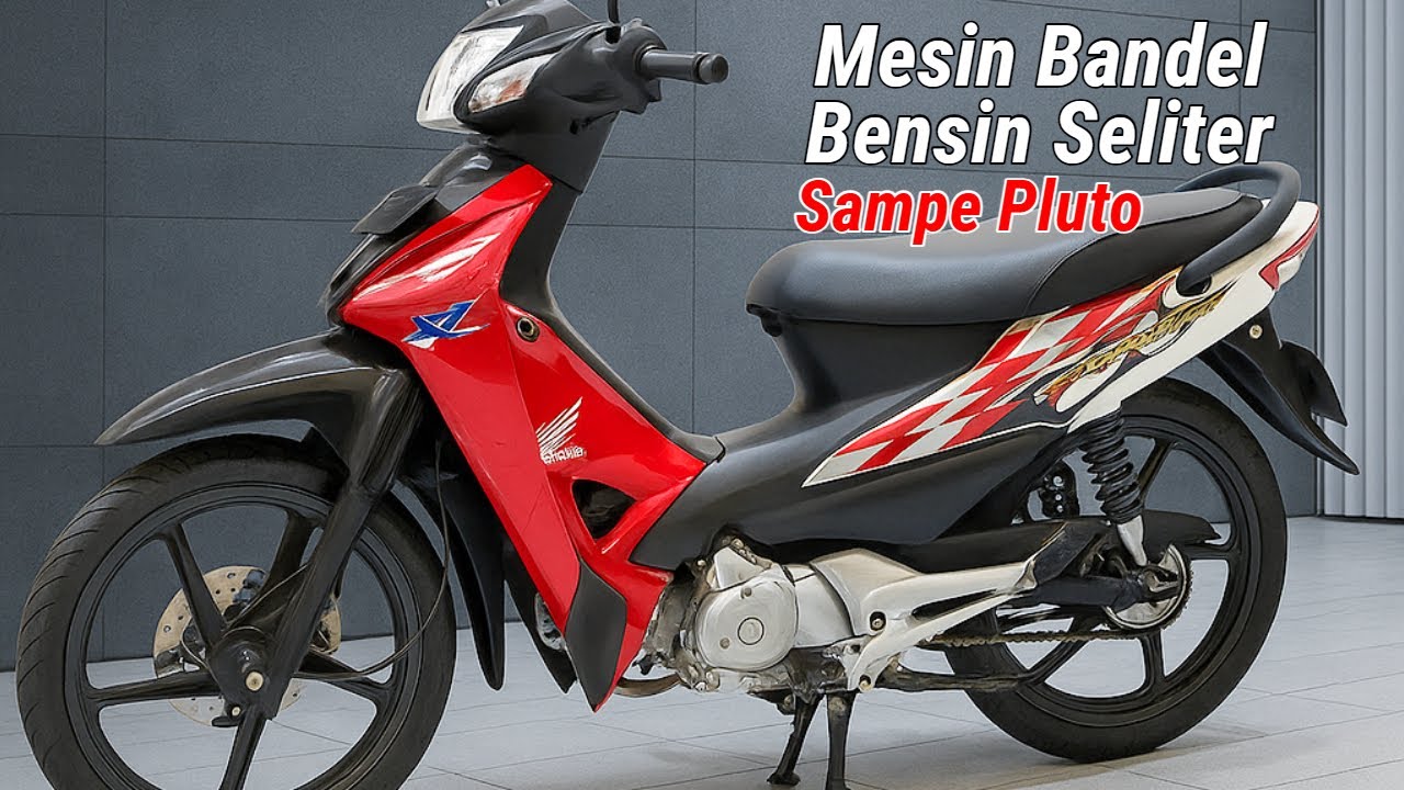 Supra Fit !! Motor Super Bandel Bensin Super irit Bodi Super Krupuk !!