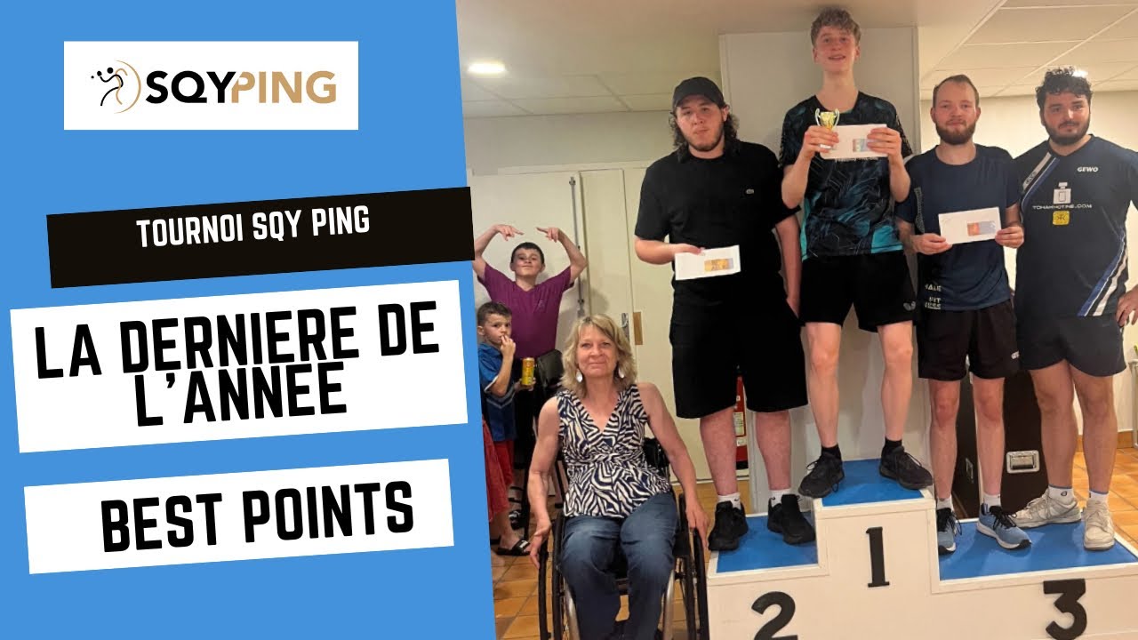 BEST-OF | Tournoi SQY Ping | vs T.Miyake (19), L.Cohen (19) & T.Nemouchi (N900)