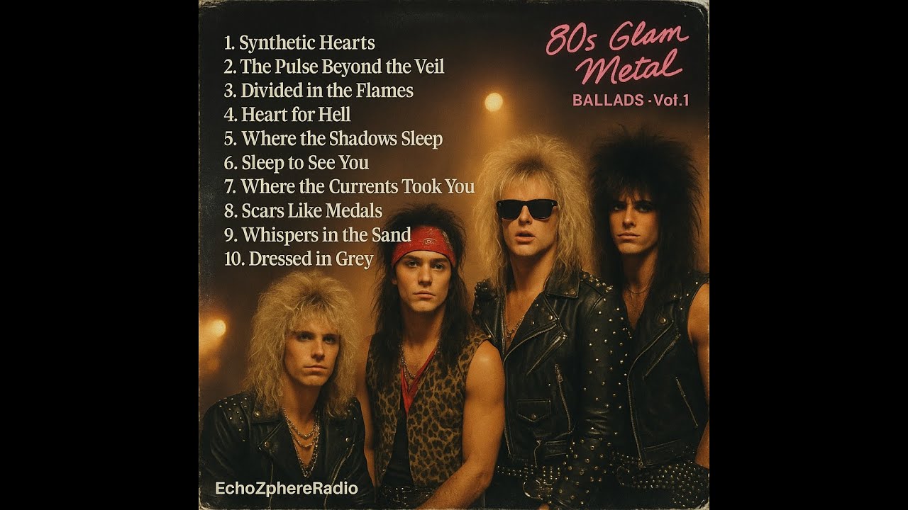 80s Power Ballads & Glam Metal Hits | The Best Love Songs of the 80s