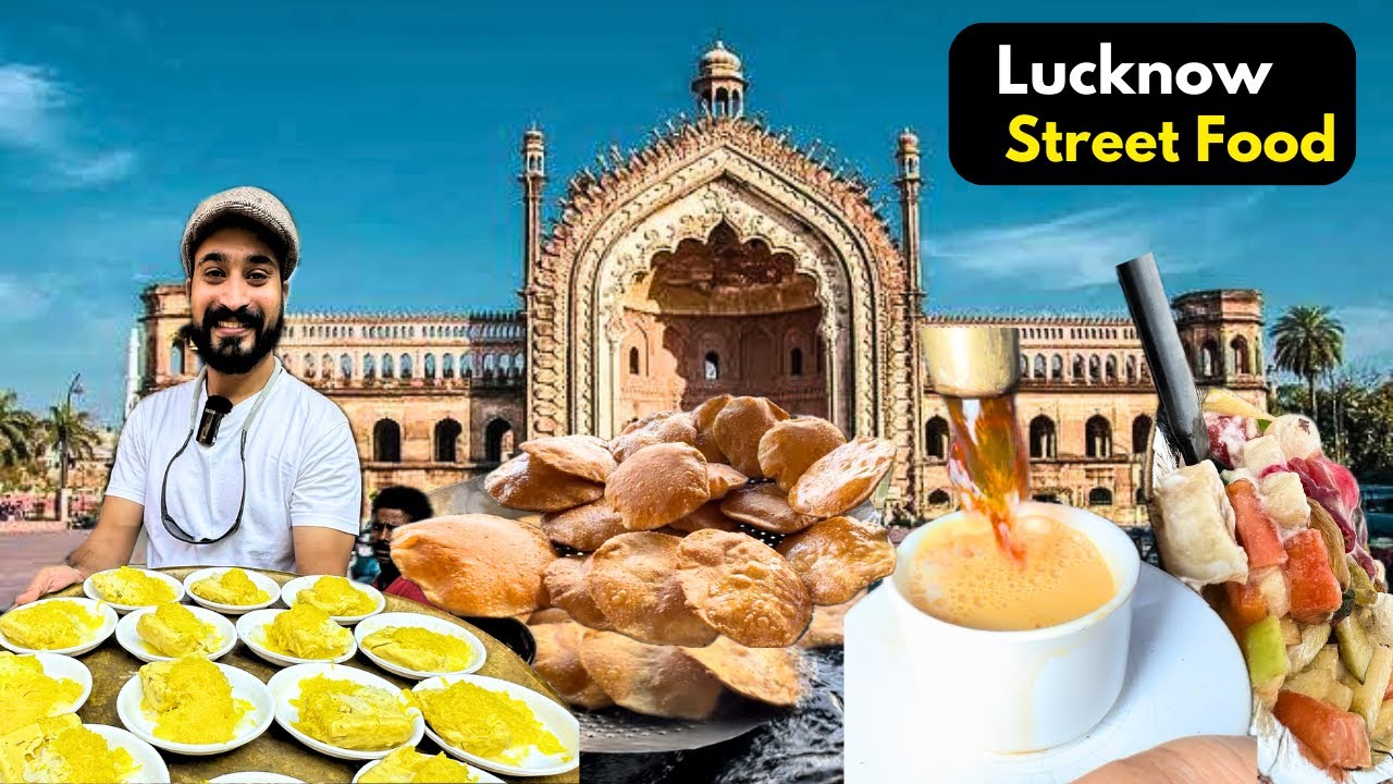 Lucknow मैं ये नहीं खाया पिया तो क्या किया | Lucknow veg Street Food | lucknow food tour