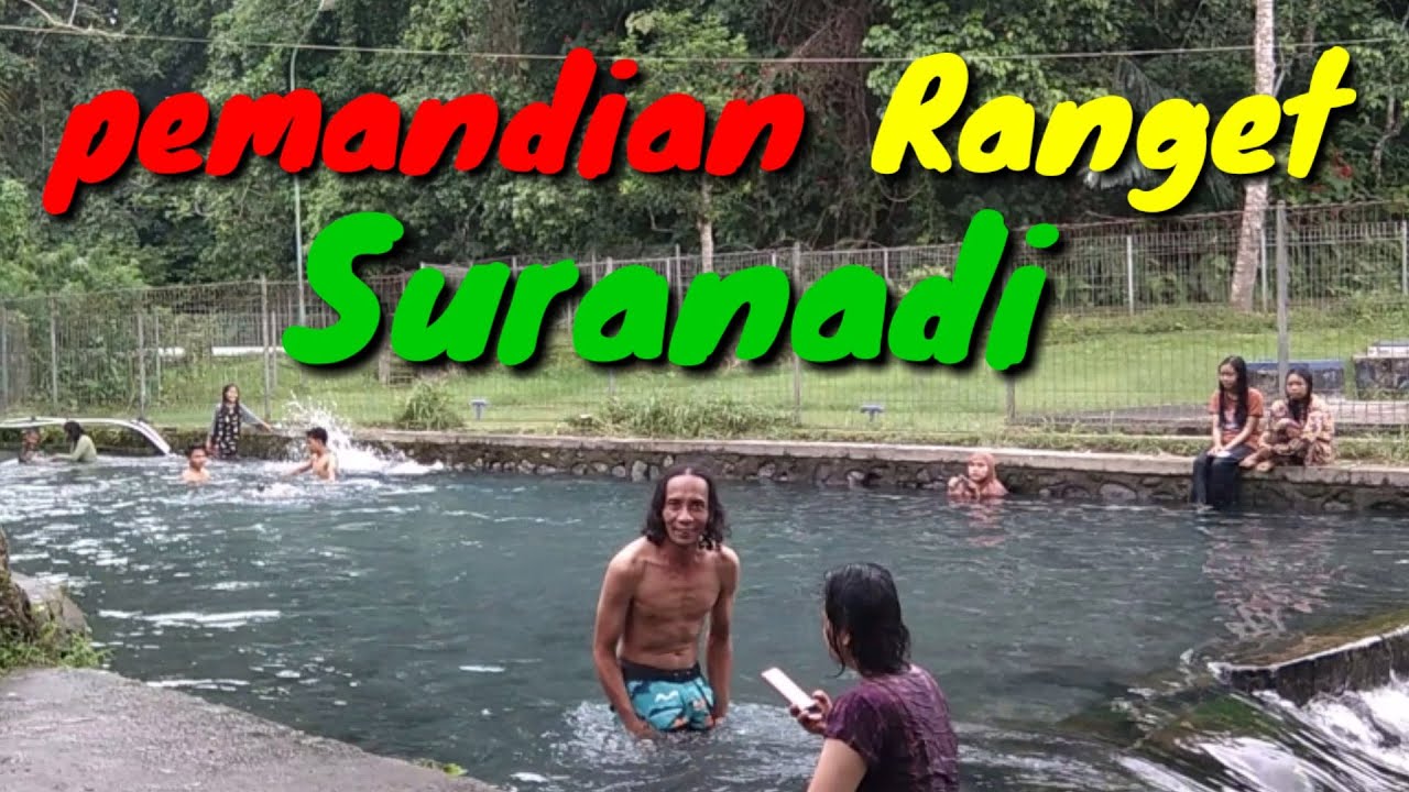 pemandian dusun Ranget desa Suranadi Lombok barat