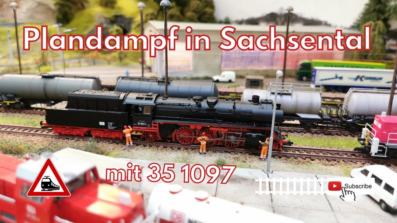 Ein Tag beim Plandampf mit 35 1097 // Modellbahn Spur TT
