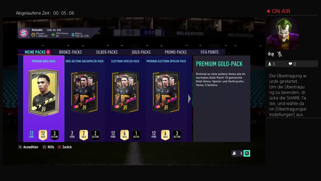 Prime icon wird gezogen