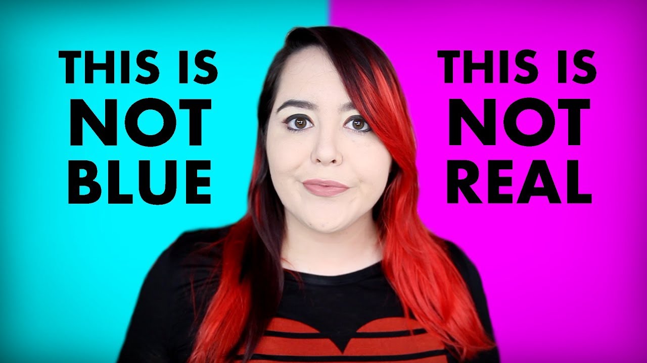 This is not BLUE (a lesson in color theory)