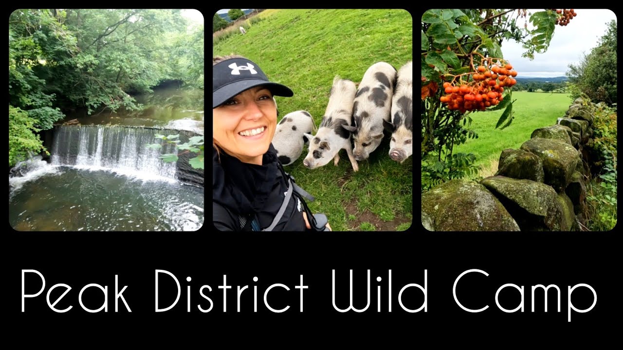 A wet wild camp in the Peak District and a hike along the Roaches