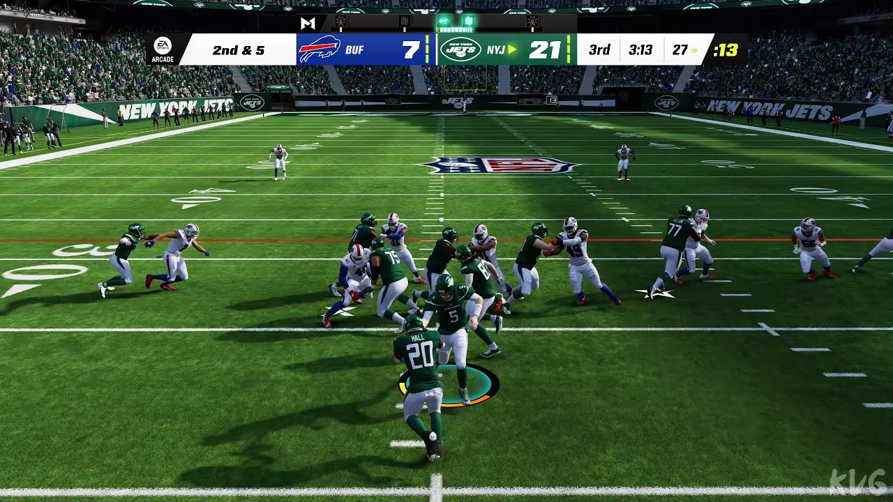 Madden NFL 23 - Buffalo Bills vs New York Jets - Gameplay (PS5 UHD) [4K60FPS]