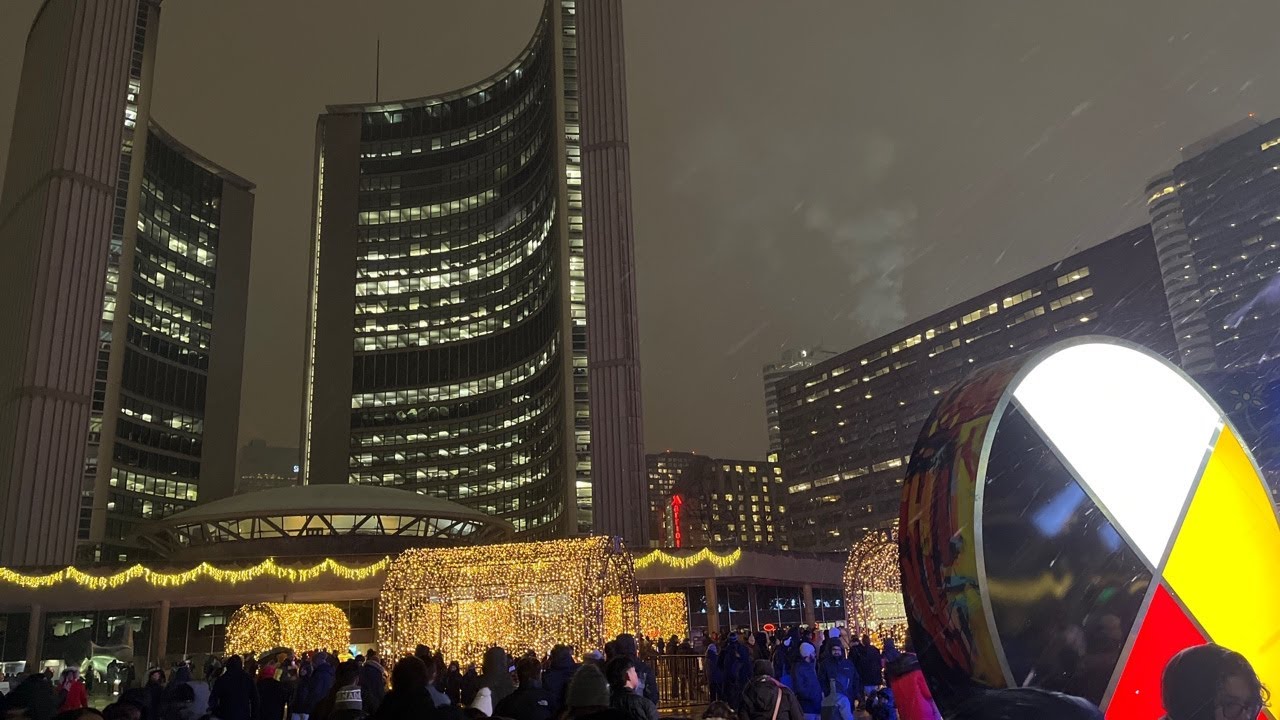 Live: Nathan Phillips Square Toronto Today on New Year’s Eve!