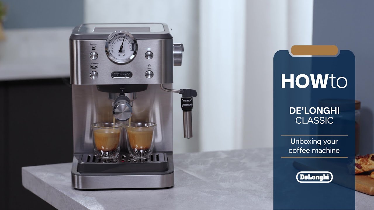 De'Longhi Classic | Unboxing your coffee machine