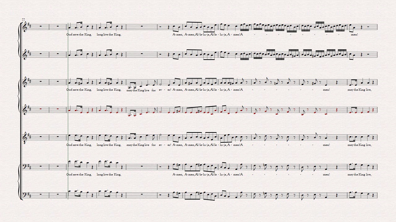 Zadok the Priest Alto 2