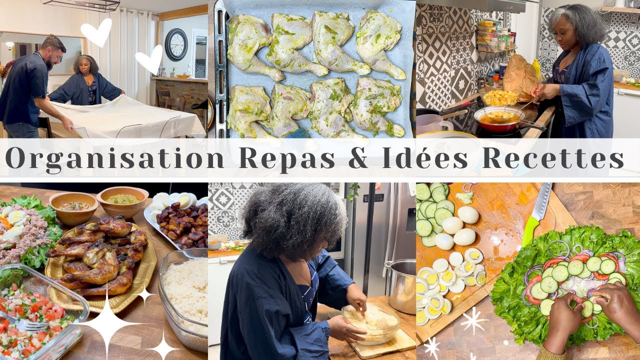 ✨ORGANISATION REPAS 🍽️ RECETTES IVOIRIENNES 🇨🇮 | J'INVITE MES VOISINS À DÎNER