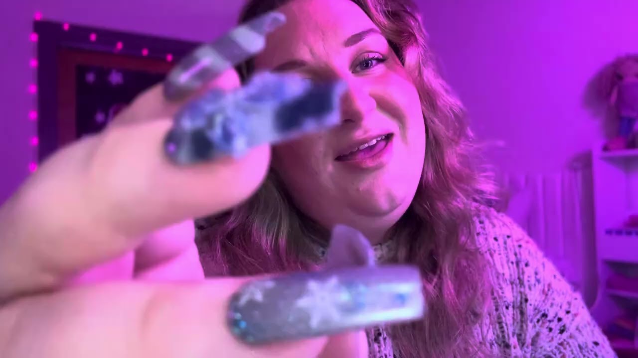 ASMR | Nail Nibbling & Affirmations 💗