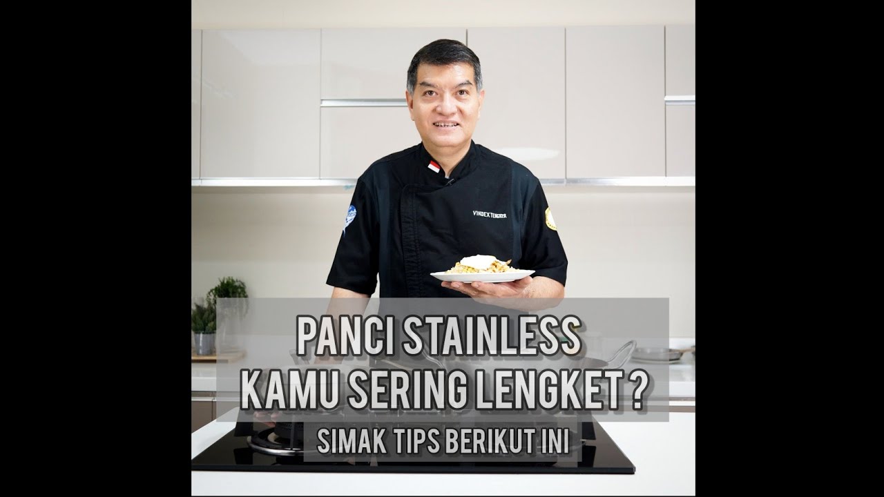BEGINI CARA MEMBUAT PANCI STAINLESS ANTI LENGKET