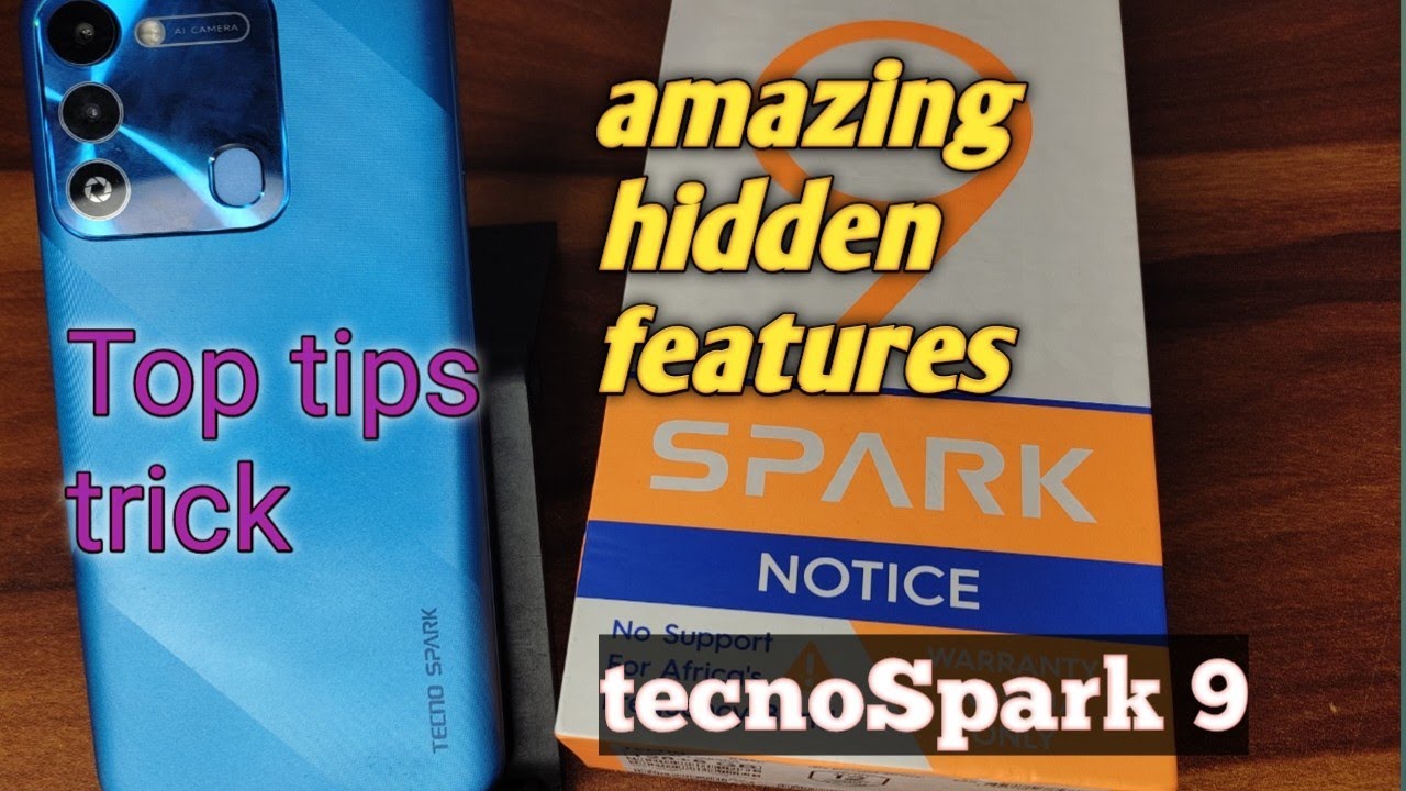tecno Spark 9 amazing tips and tricks | top + 40 hidden feature