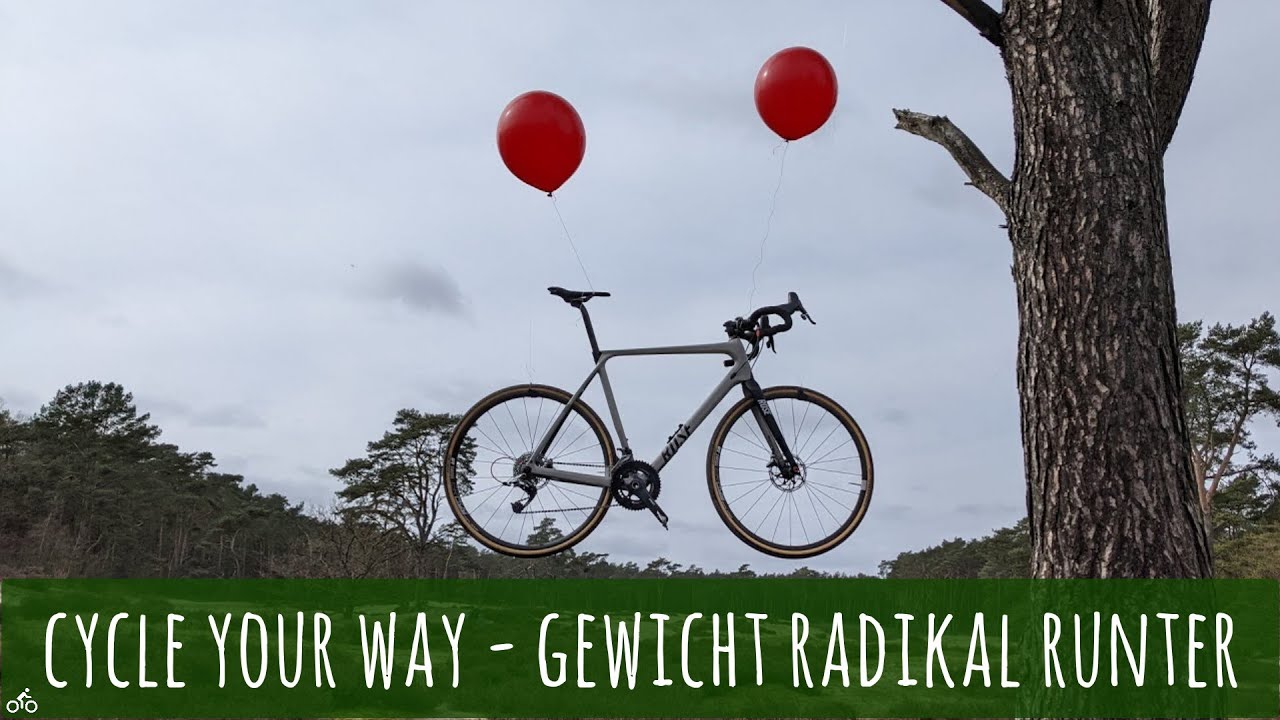 Gravelbike - Gewicht radikal runter
