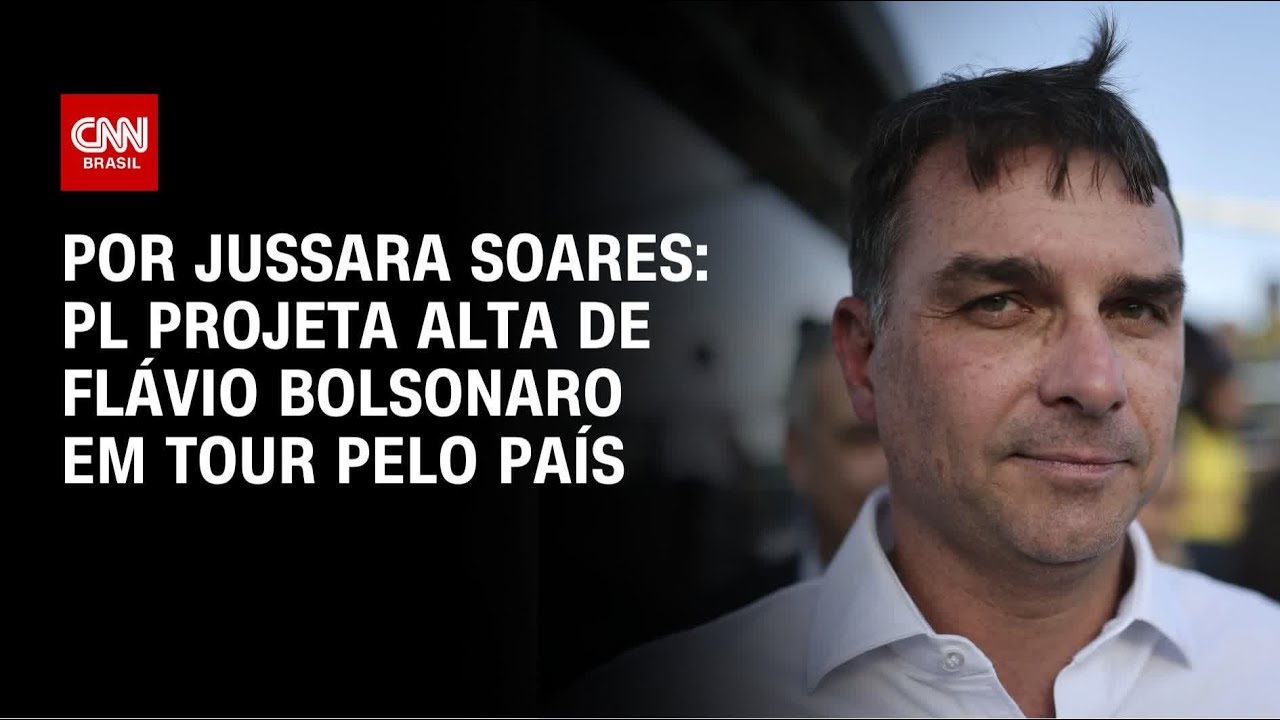 Eleições 2026: PL projeta alta de Flávio Bolsonaro em tour pelo país | CNN PRIME TIME