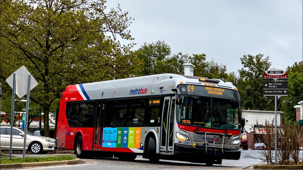WMATA and Prince George's County Transit TheBus Compilation at Hyattsville Crossing Fall 2024