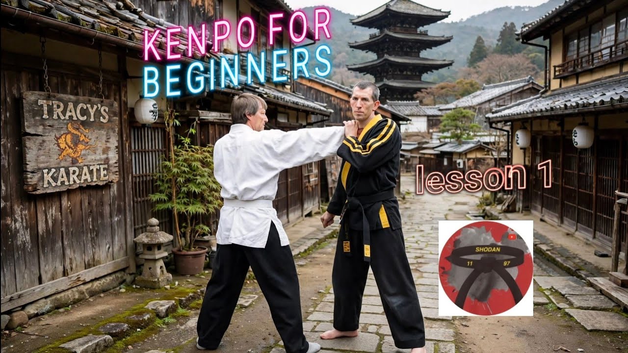 KENPO for BEGINNERS (Lesson 1) free karate