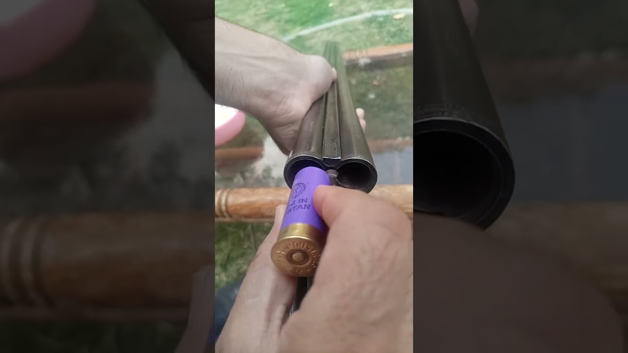 Double Barrel Side-By-Side Webley-&-Scott #Shotgun  #hunting #review