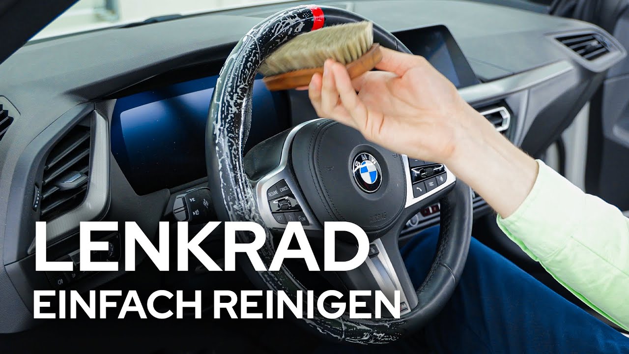 Wie reinige ich das Auto Leder Lenkrad richtig? BMW 235i M-Paket