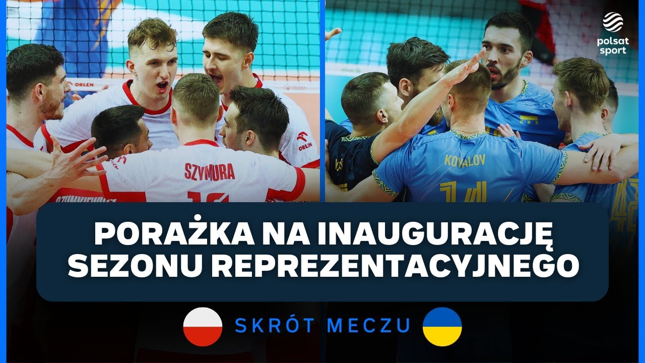 THRILLER W KATOWICACH! PORAŻKA REPREZENTACJI POLSKI I Skrót Polsa - Ukraina Silesia Cup 2025