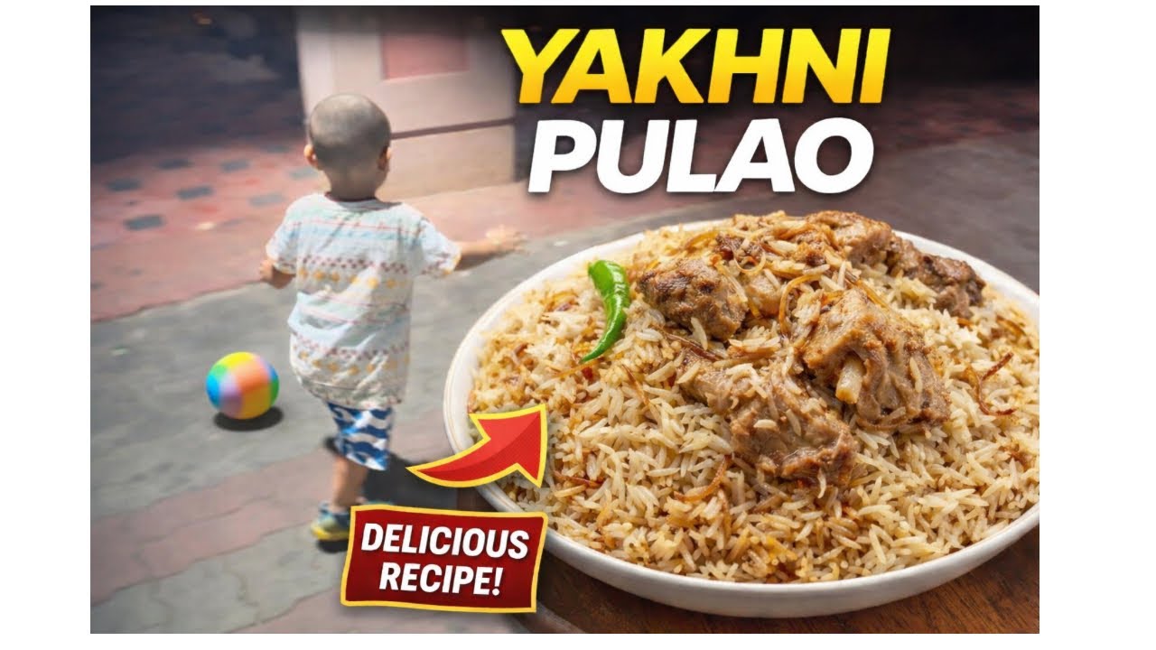 @A Simple Day, Special Yakhni Pulao 🍚❤️