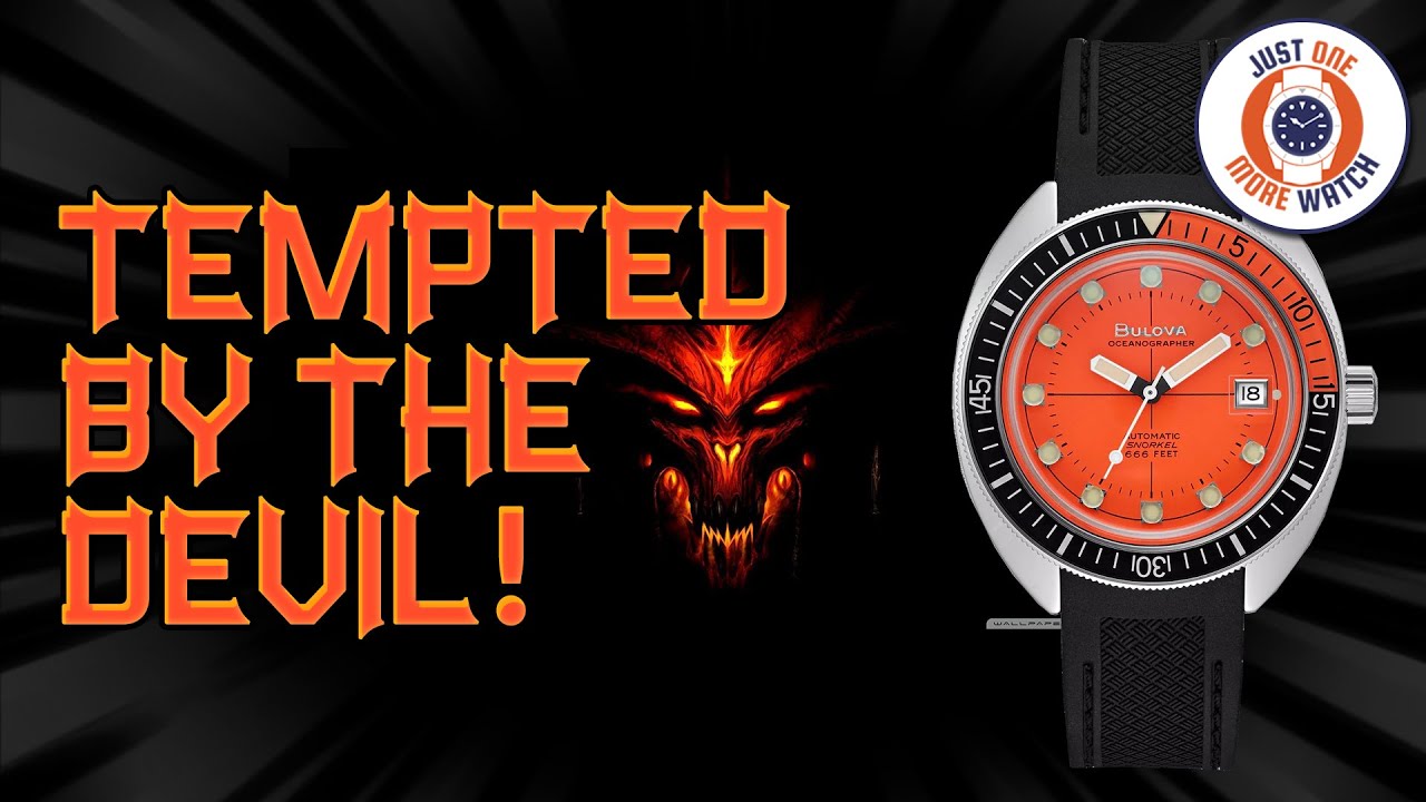 INSANE COLOUR! The Bulova Devil Diver!