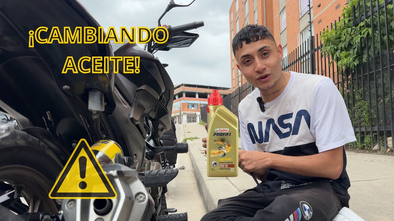🔧 Cambio de aceite a la AKT CR4 200 | Mantenimiento fácil y rápido 💥