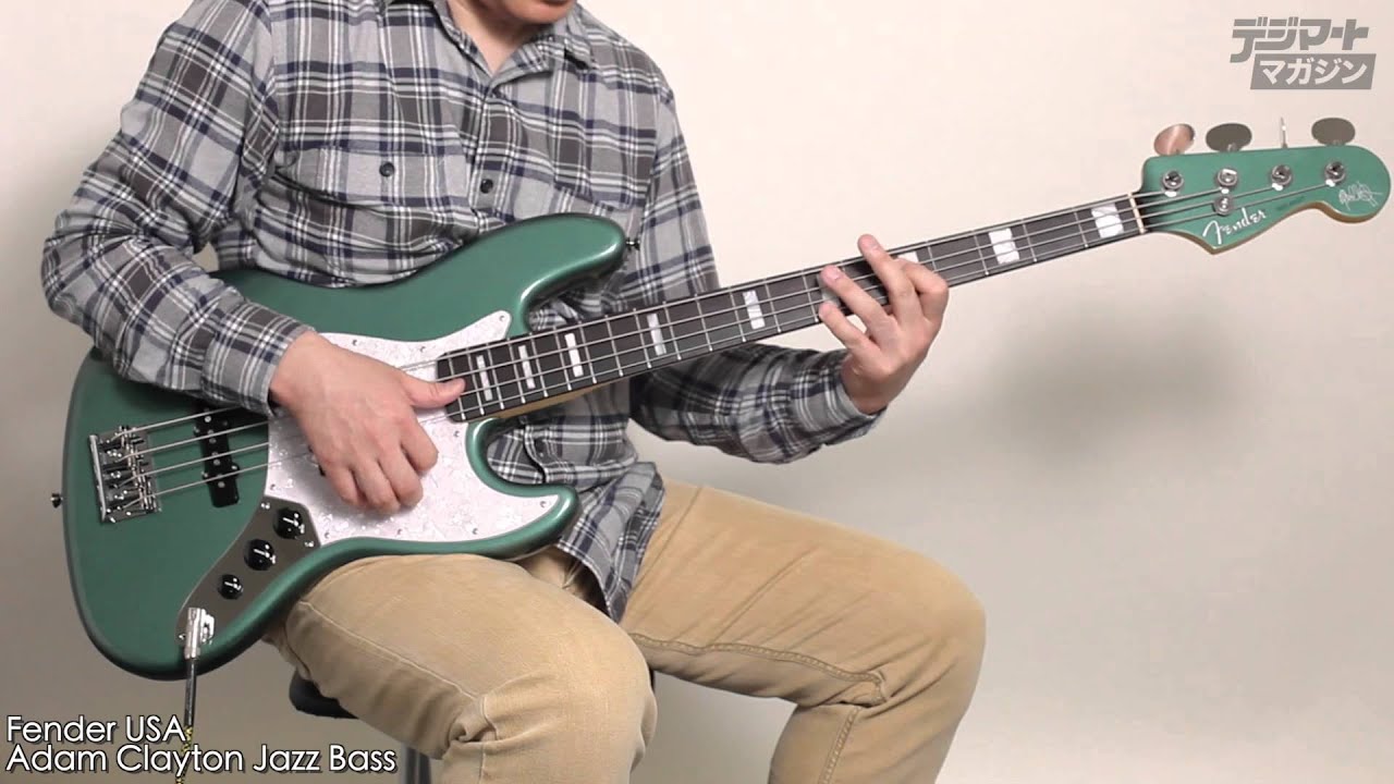 Fender USA / Adam Clayton Jazz Bass【デジマート製品レビュー】