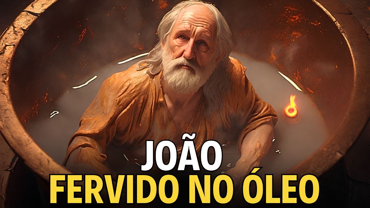 COMO O APÓSTOLO JOÃO Sobreviveu? Ele foi Fervido EM ÓLEO? (A História de João COMPLETA)
