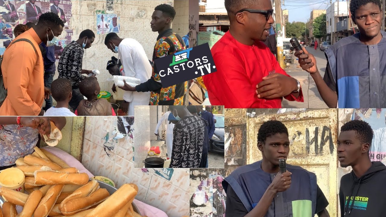 Takussanu Ramadan à la cité minière de castors les jeunes font le partage du «Ndogou» avec ….
